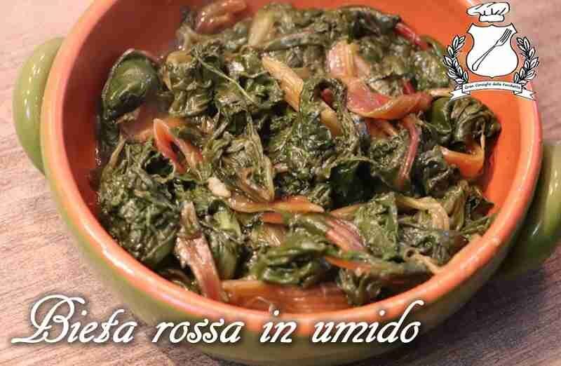 Bieta rossa in umido