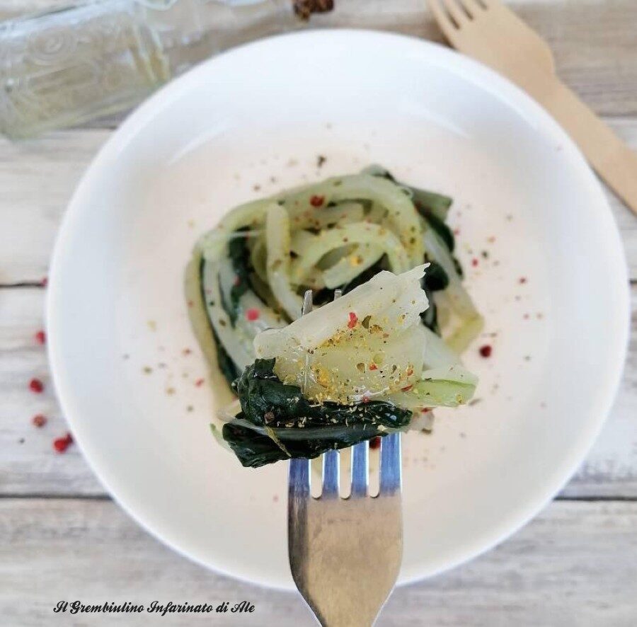 Bietole da costa olio e limone