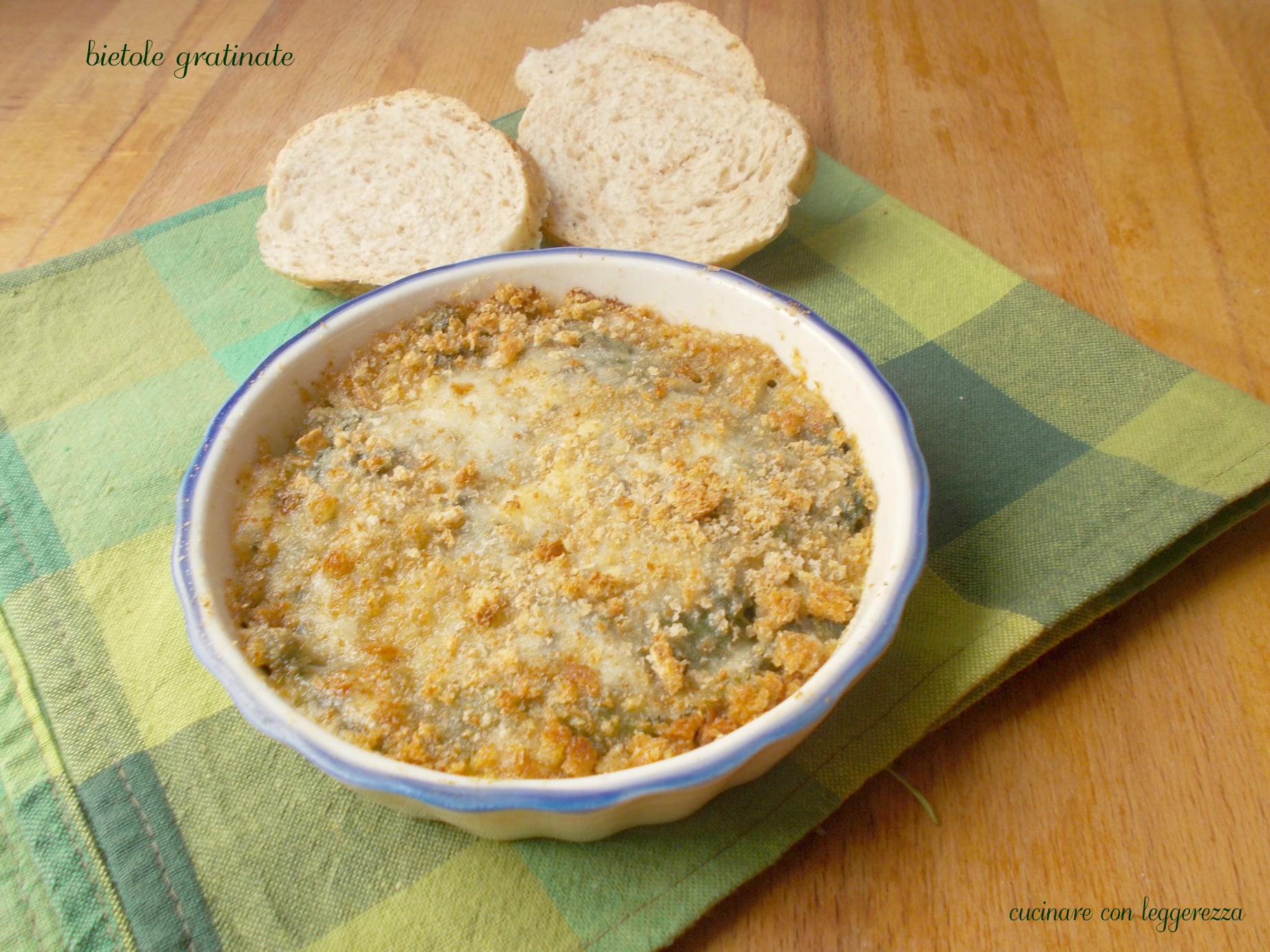 Bietole gratinate