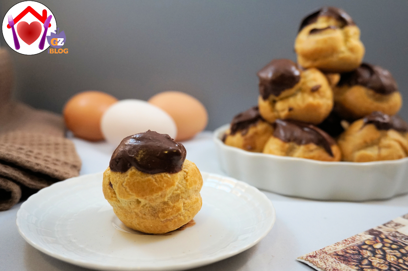 Bignè al cioccolato