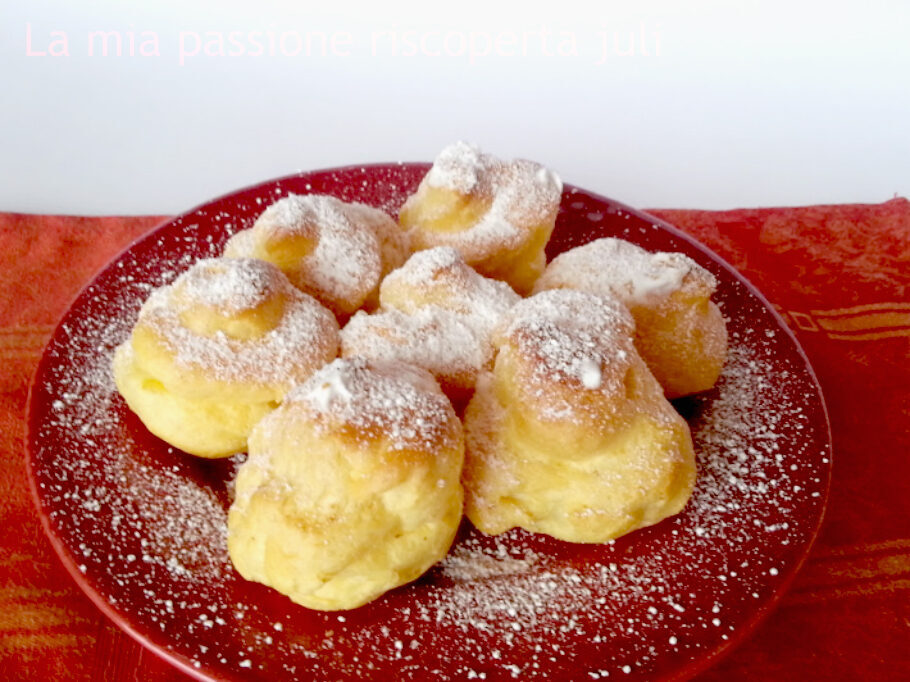 Bignè alla panna
