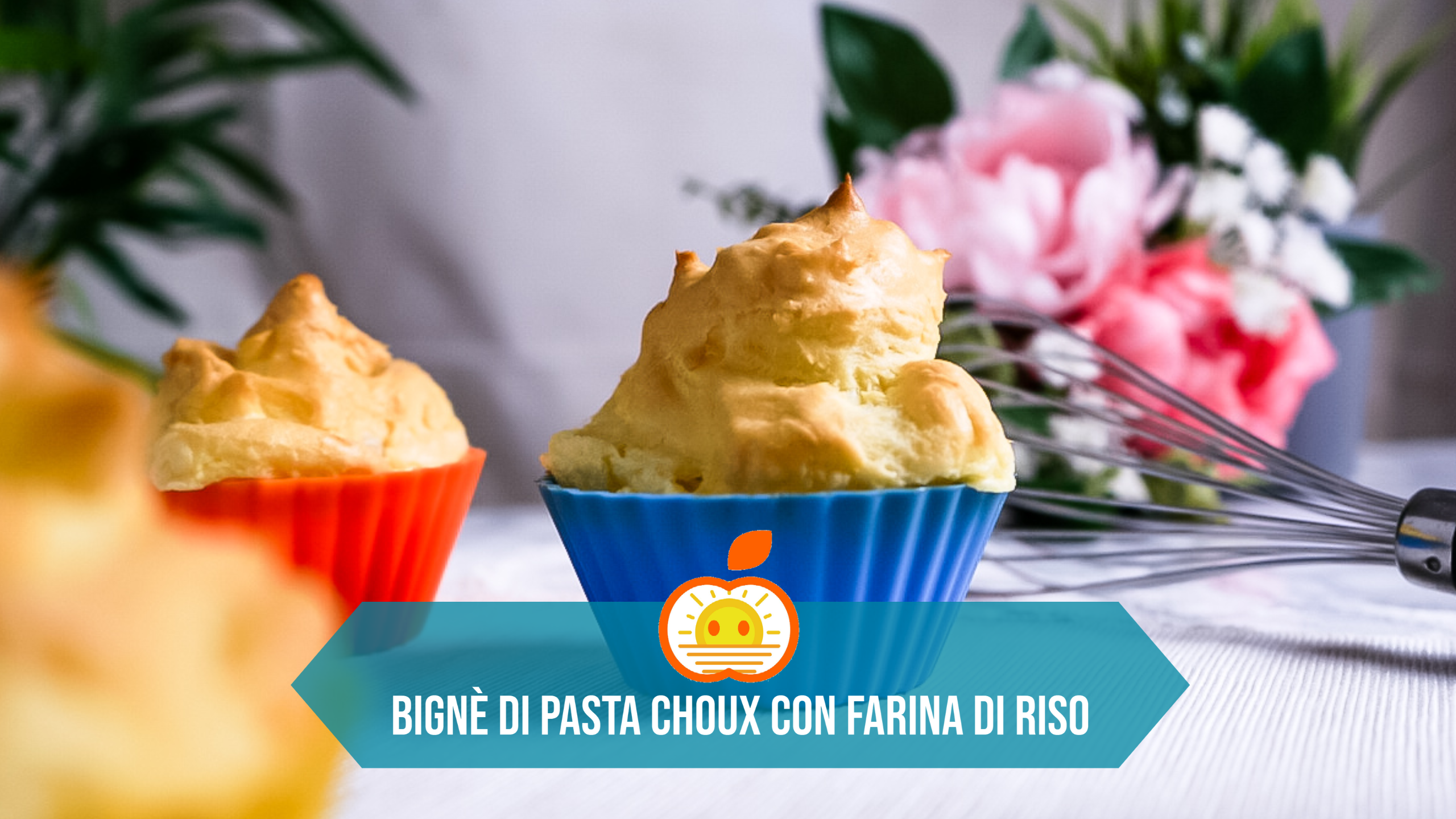 Bignè di pasta choux con farina di riso