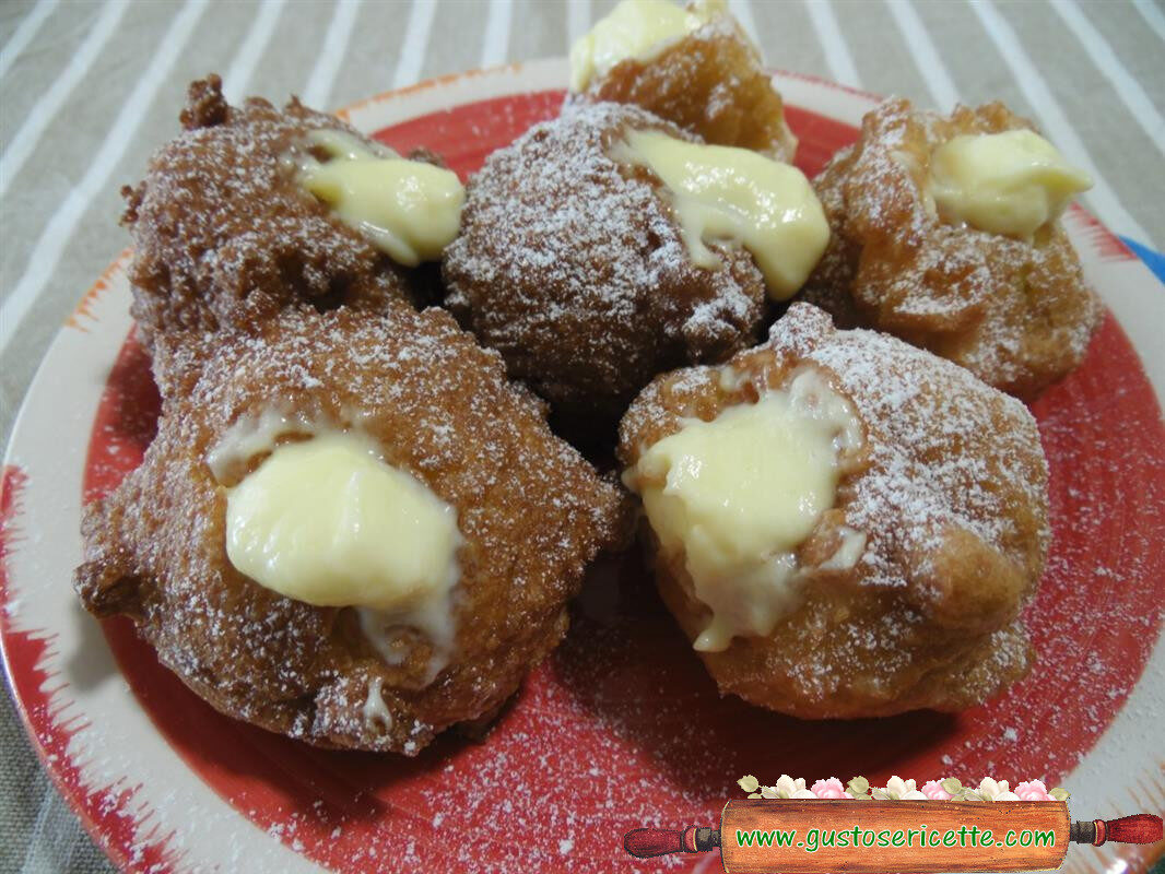 Bignè di san giuseppe senza glutine