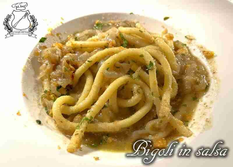 Bigoli in salsa