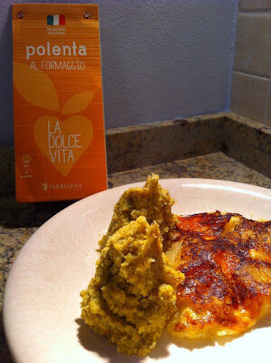 Bimby, frico e polenta al formaggio