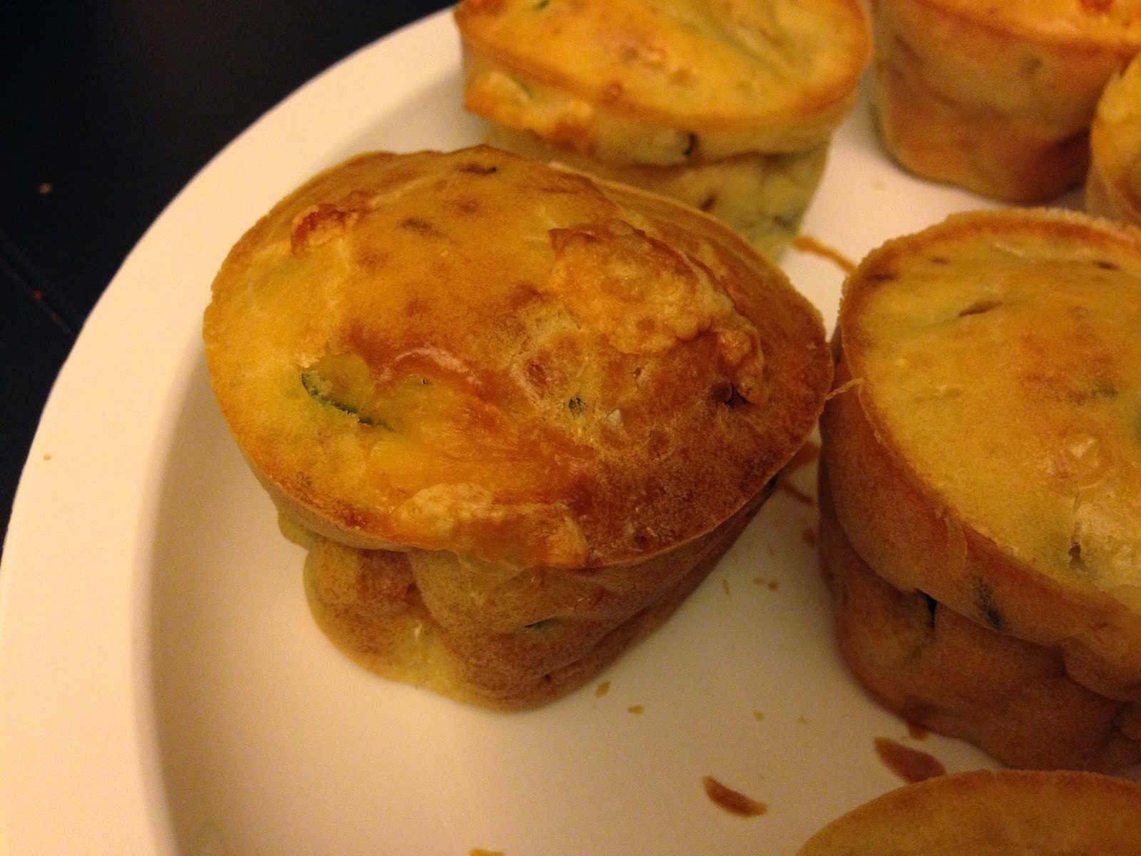 Bimby, muffin salati con zucchine e emmental