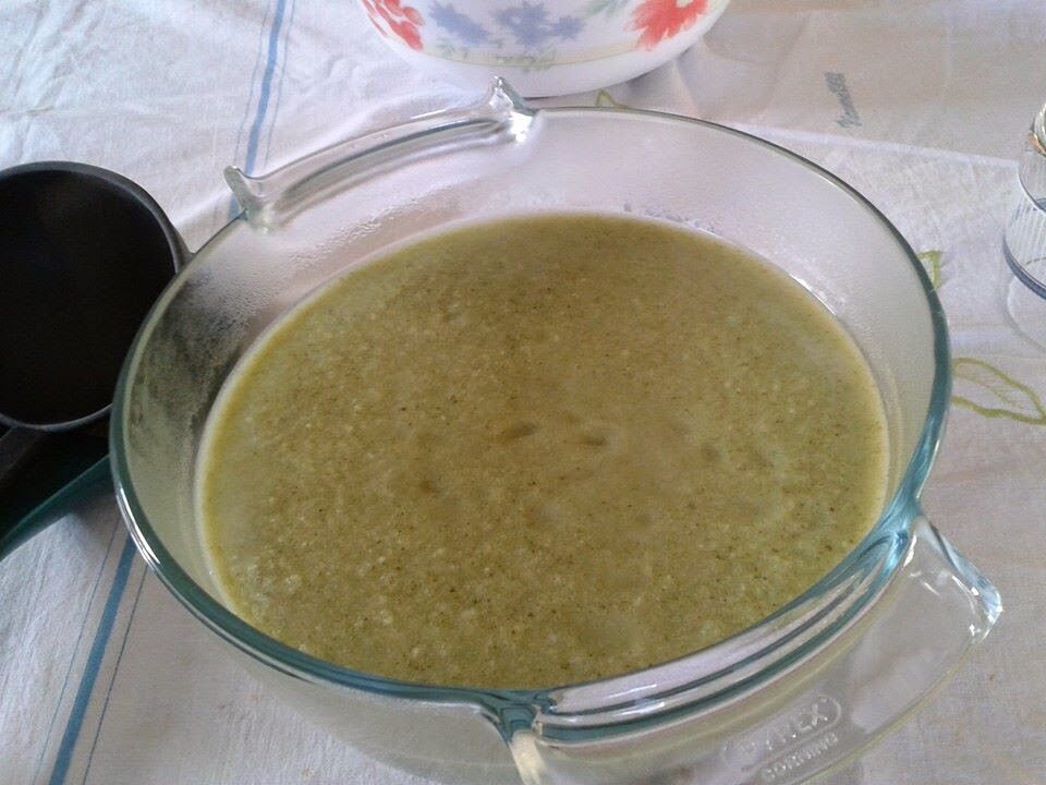 Bimby, vellutata di broccoli