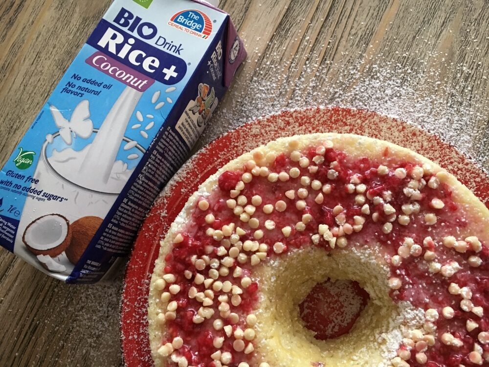 Bio drink rice coconut e il dolce è servito