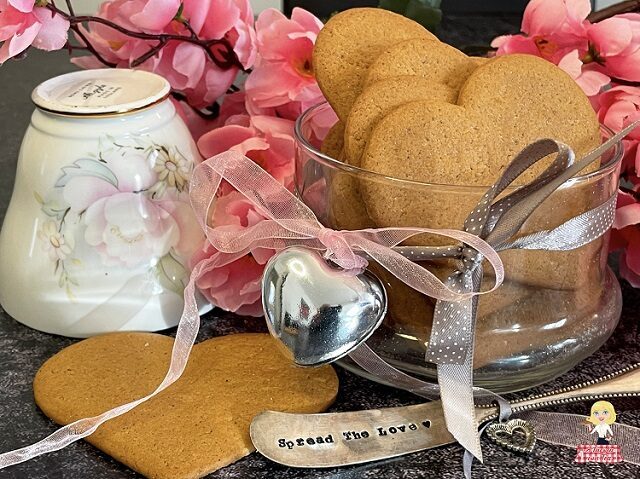 Biscotti a forma di cuore