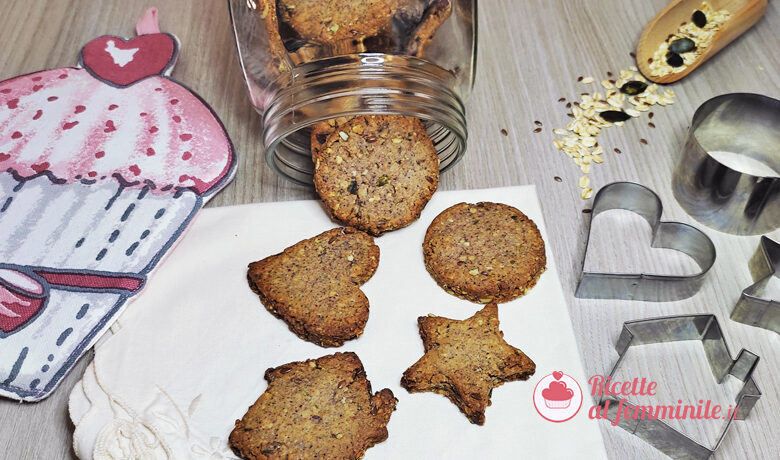 Biscotti ai semi e fiocchi d’avena