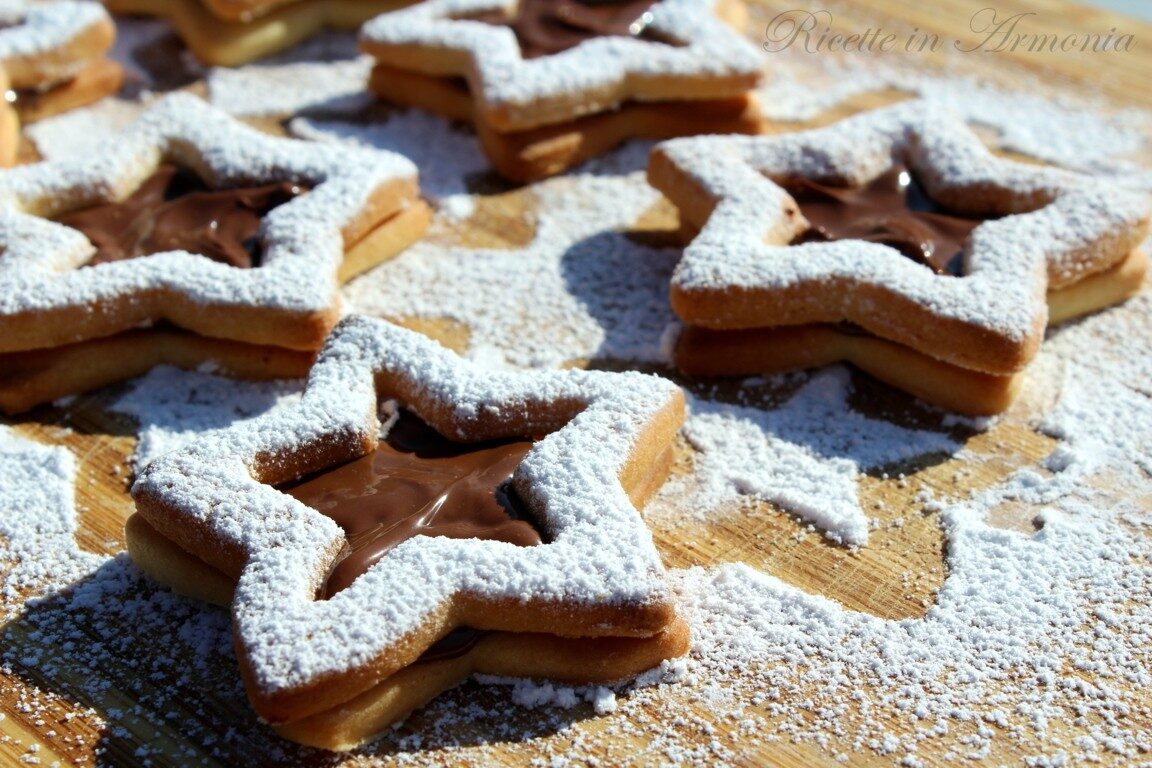 Biscotti al burro alla nutella