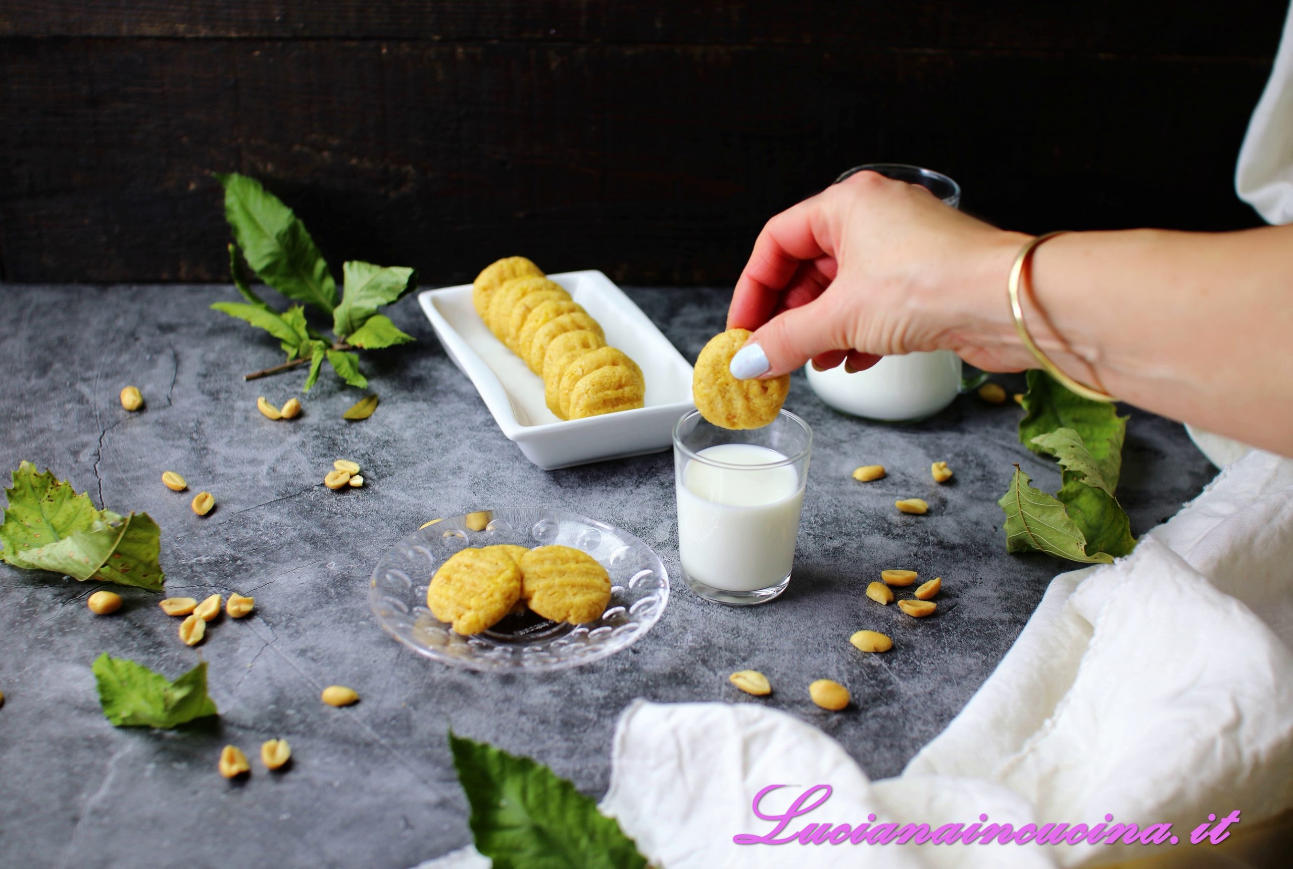 Biscotti al burro d’arachidi