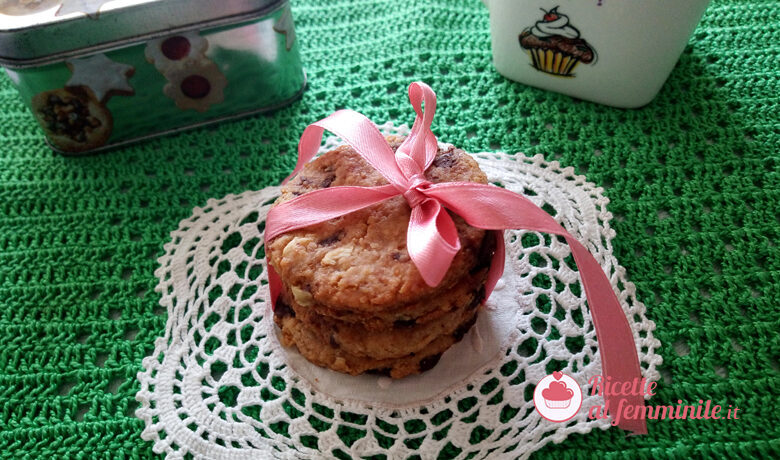 Biscotti al burro di arachidi e cioccolato