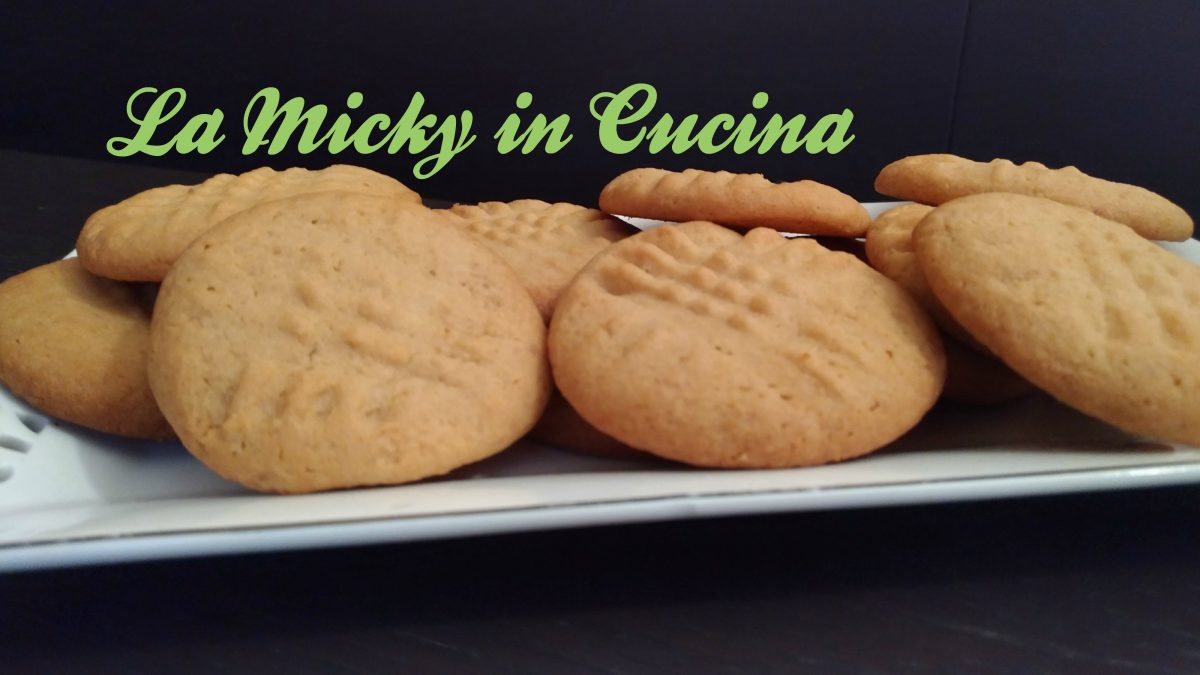 Biscotti al burro di arachidi