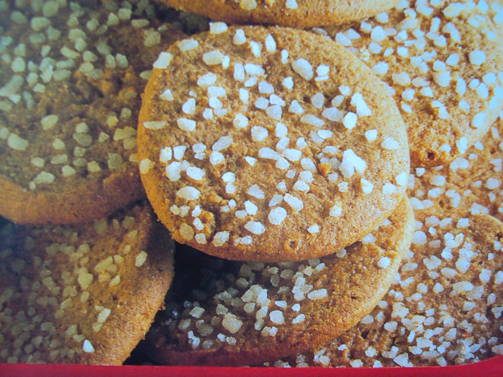 Biscotti al caffè e granella di zucchero