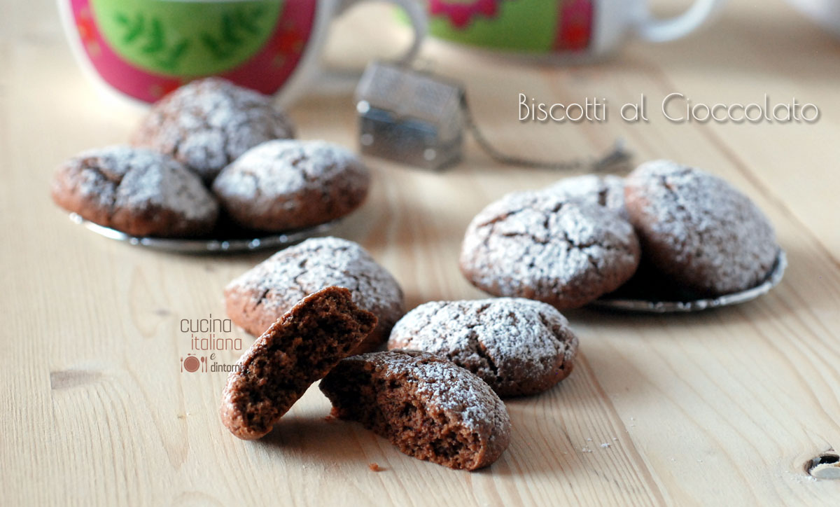 Biscotti al cioccolato, facili e veloci!
