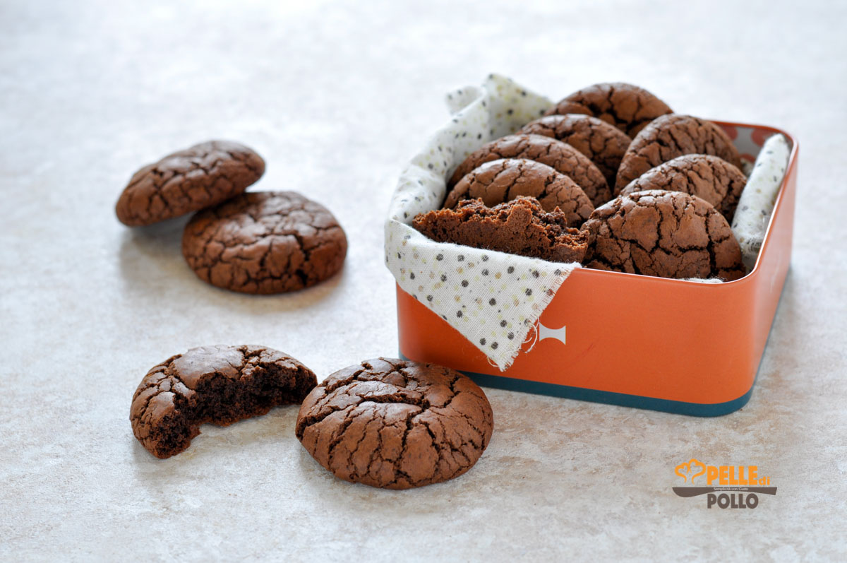 Biscotti al cioccolato morbidi