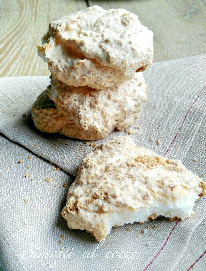 Biscotti al cocco – ricetta semplice