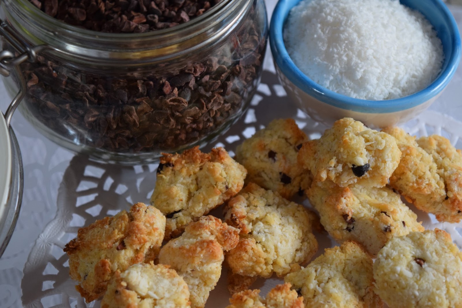 Biscotti al cocco senza lattosio