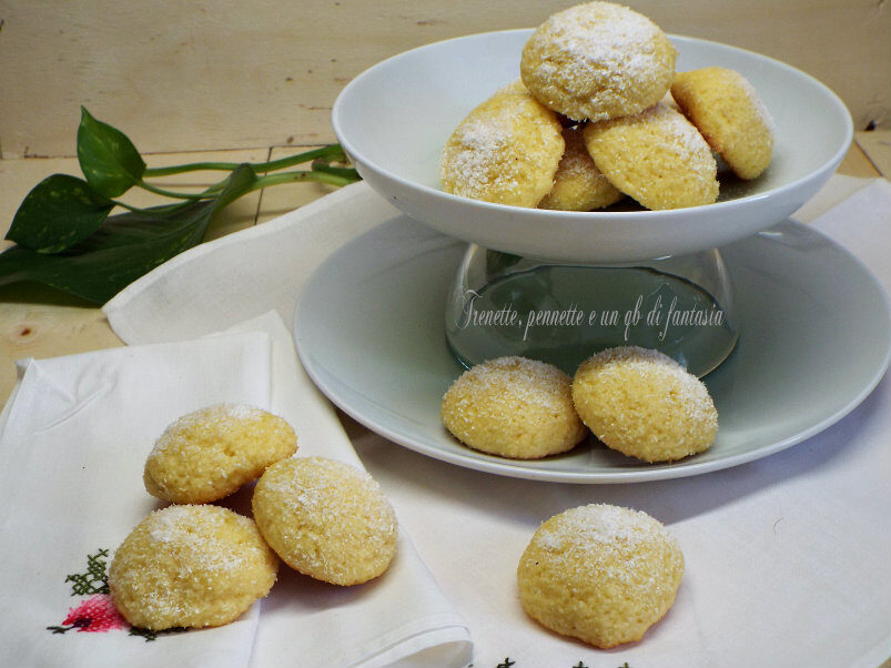 Biscotti al doppio cocco