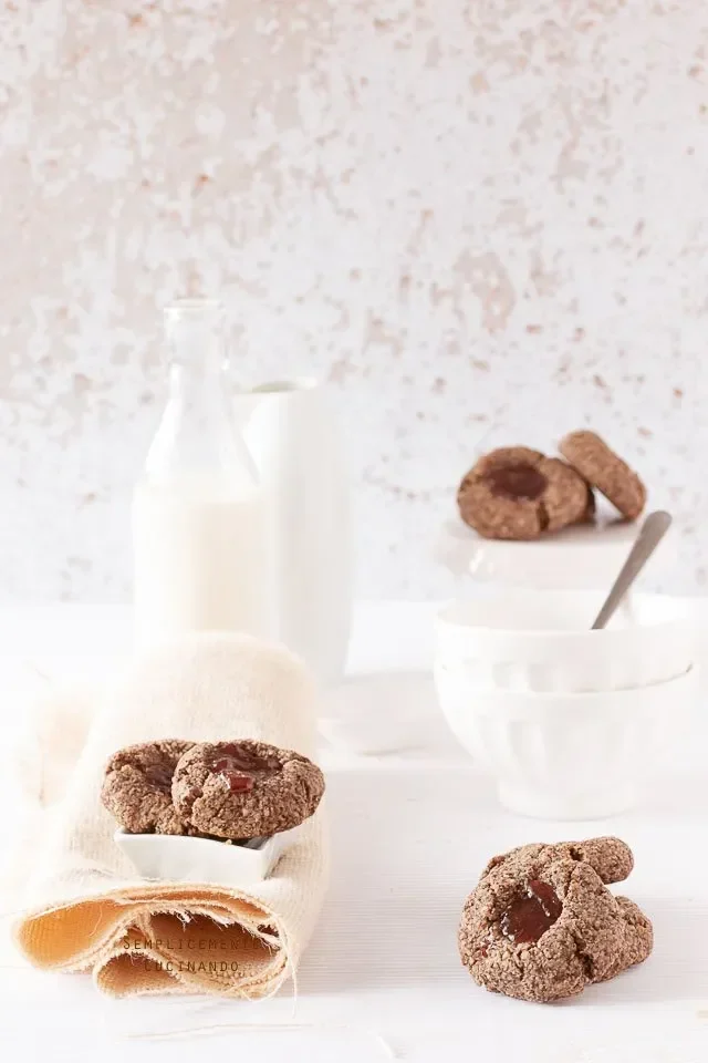 Biscotti al grano saraceno e farina di mandorle