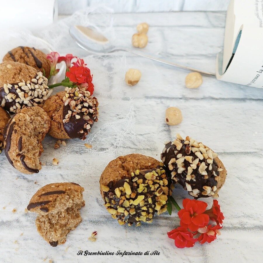 Biscotti al latte di soia e nocciole