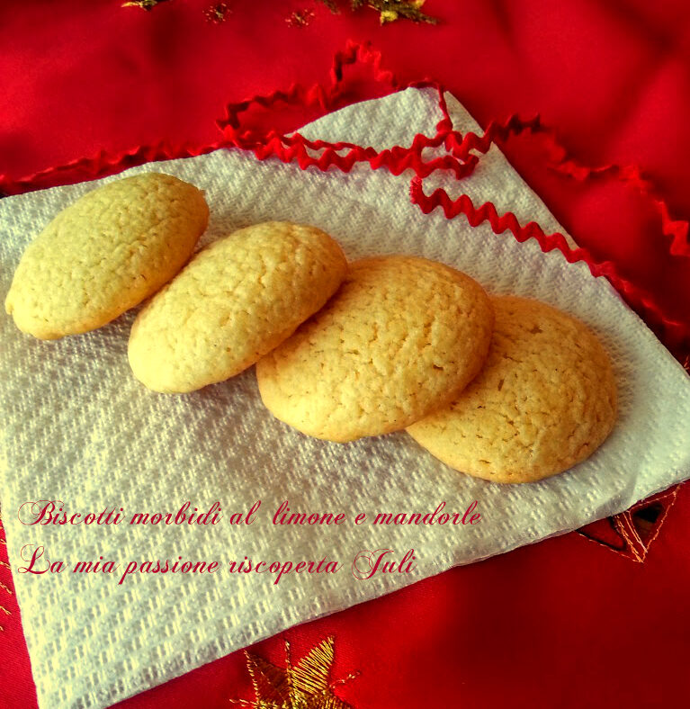 Biscotti al limone e mandorle