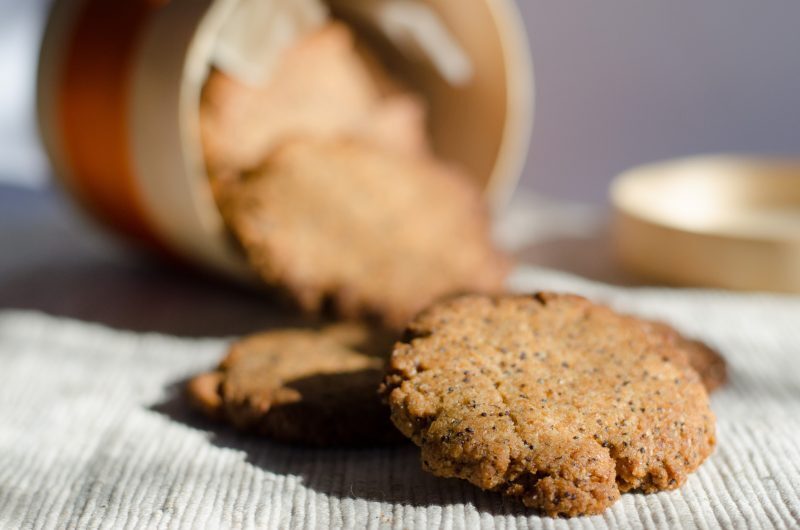 Biscotti al limone e semi di papavero