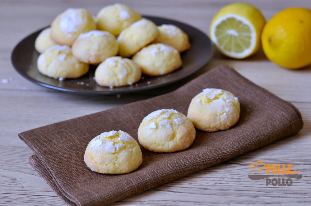 Biscotti al limone morbidi