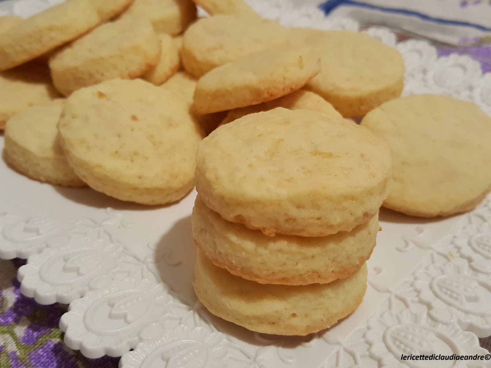 Biscotti al limone