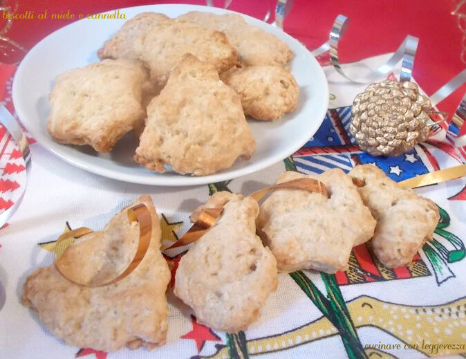 Biscotti al miele e cannella