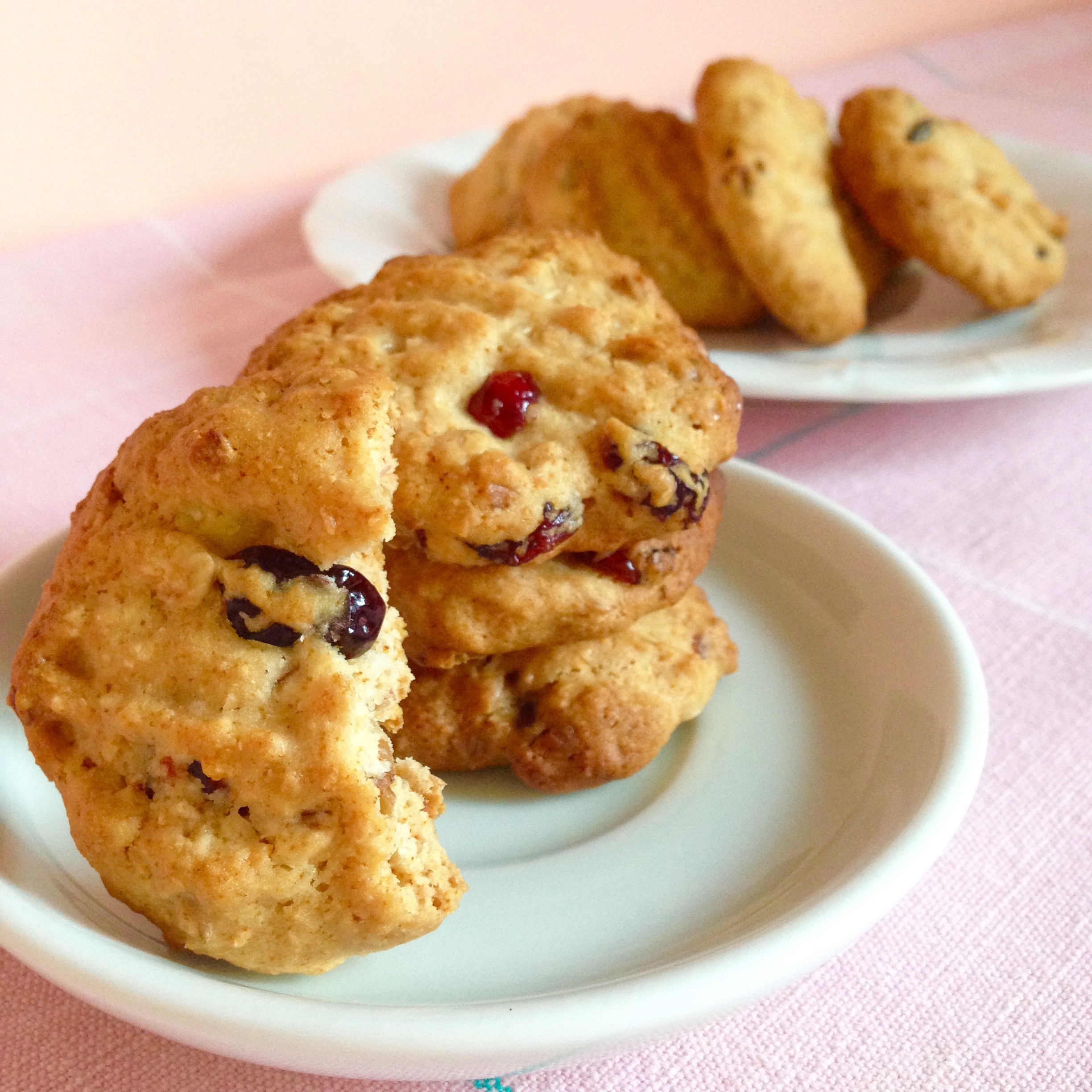 Biscotti al miele e cocco