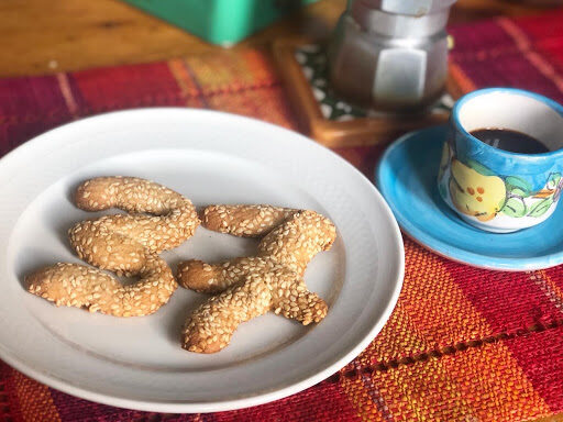 Biscotti al sesamo e cannella