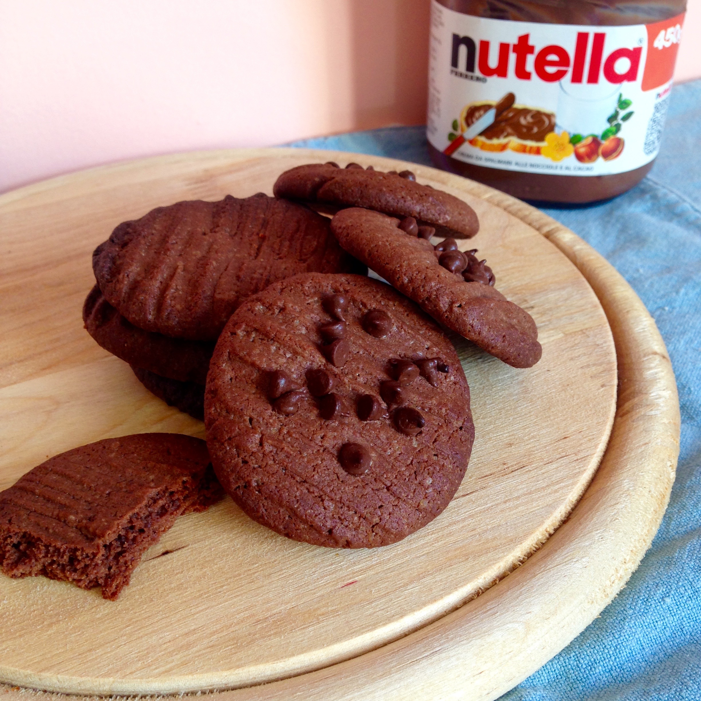 Biscotti alla nutella