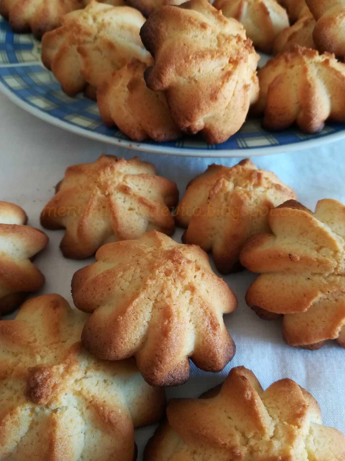 Biscotti alla panna per sparabiscotti