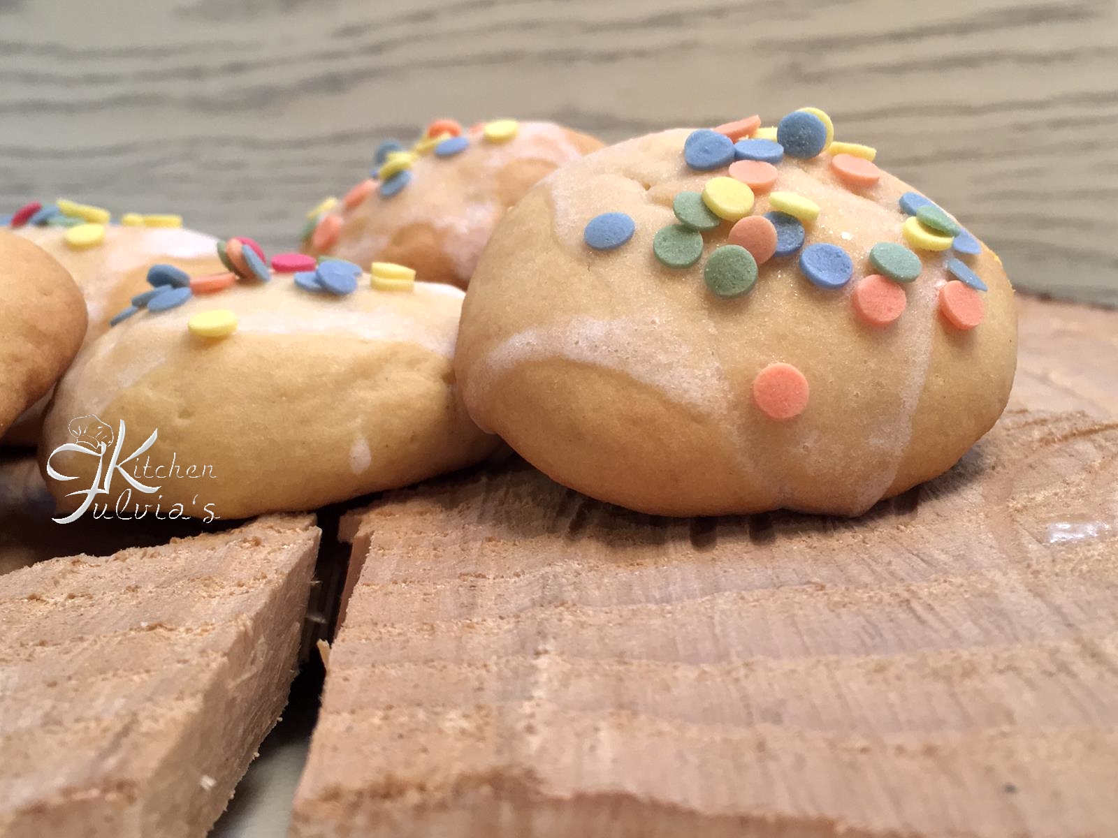 Biscotti alla vaniglia con pasta madre
