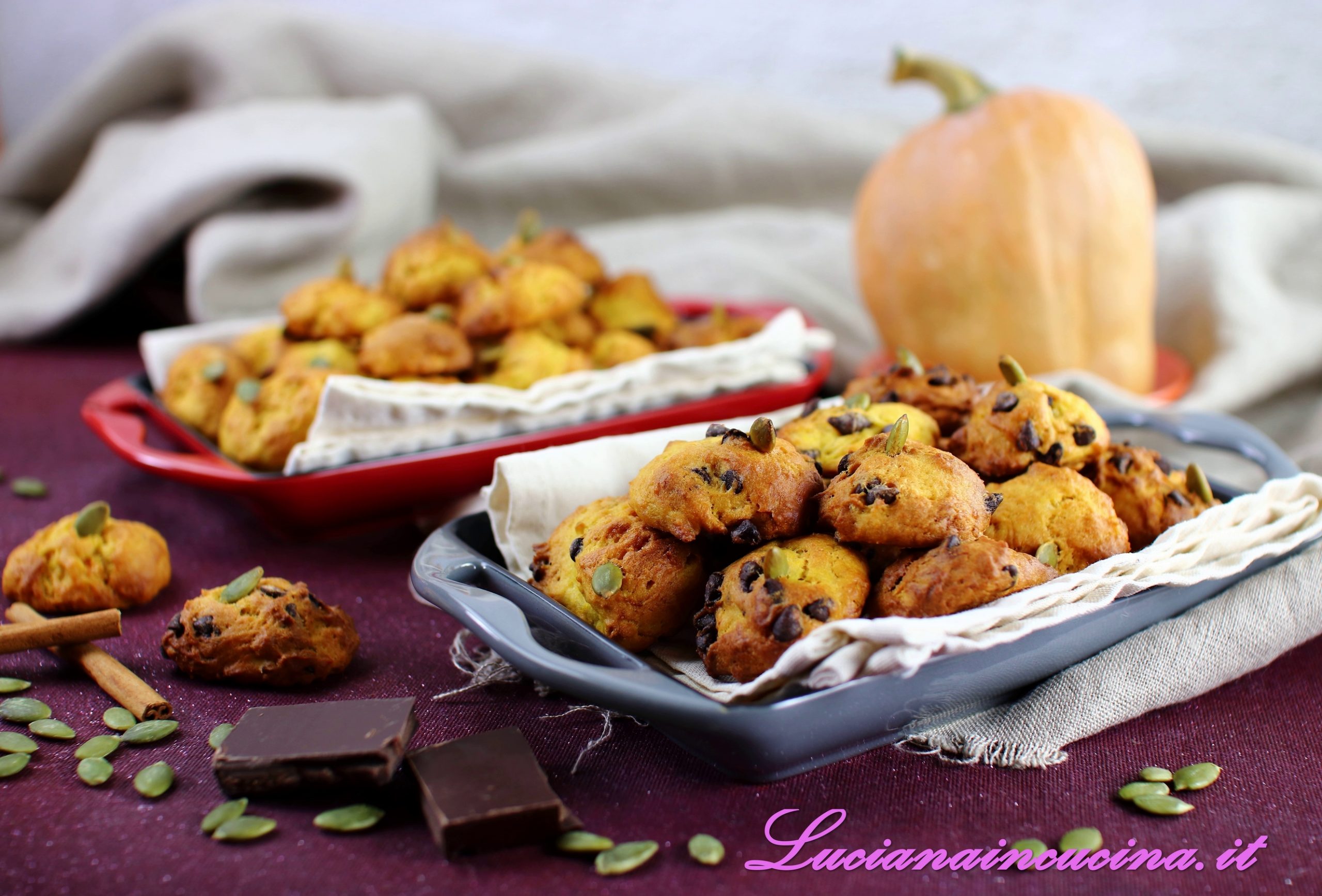 Biscotti alla zucca ricetta