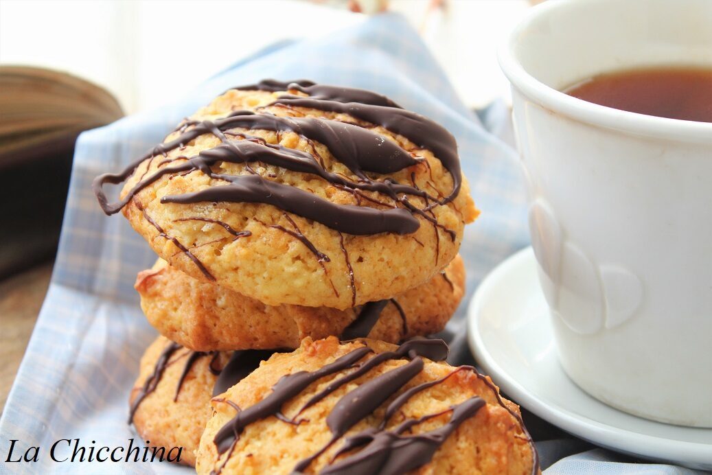 Biscotti all’arancia, cannella e cioccolato