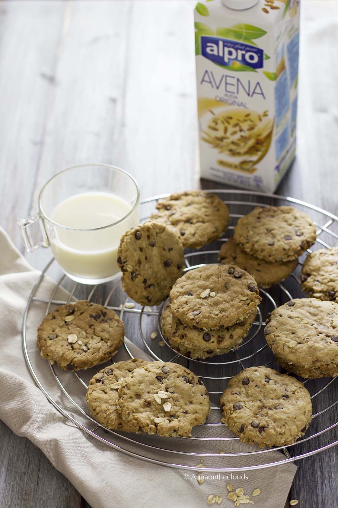 Biscotti all’avena e cioccolato