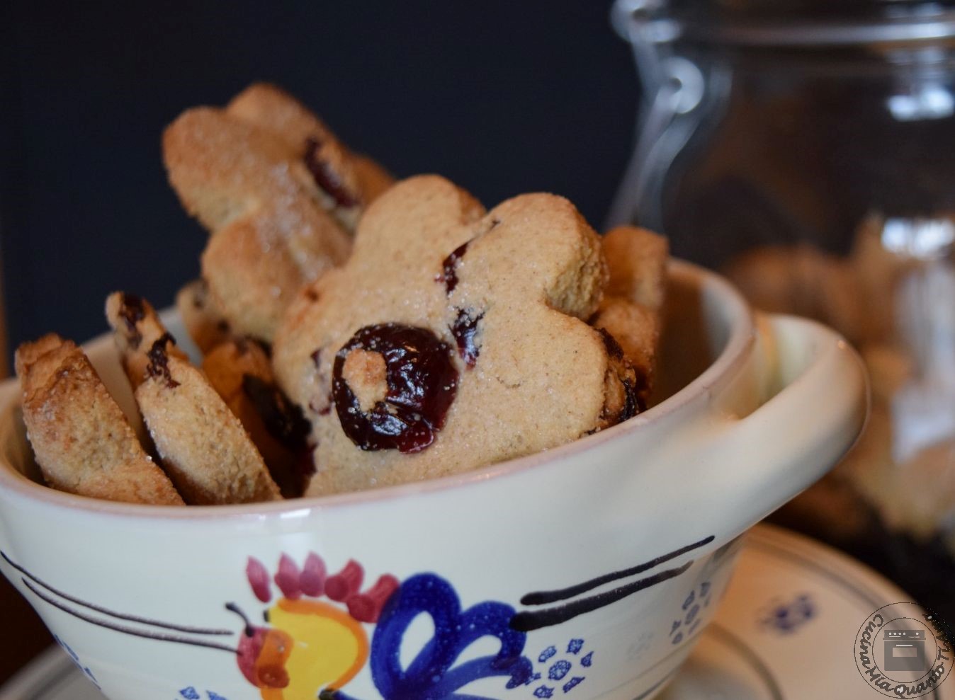 Biscotti all’avena e mirtilli, senza glutine e senza lattosio