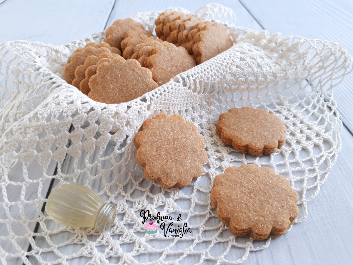 Biscotti alle castagne vegani