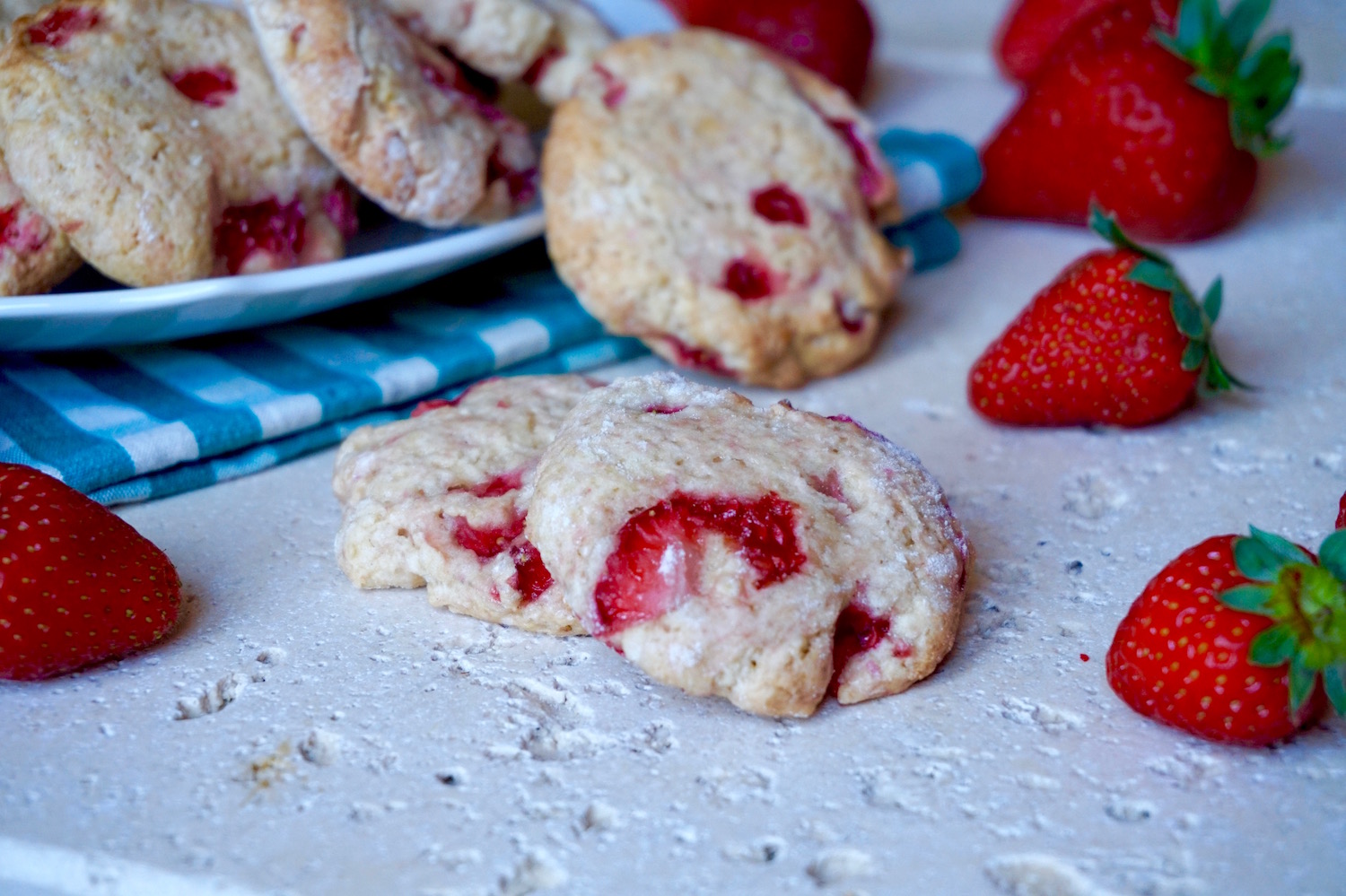Biscotti alle fragole