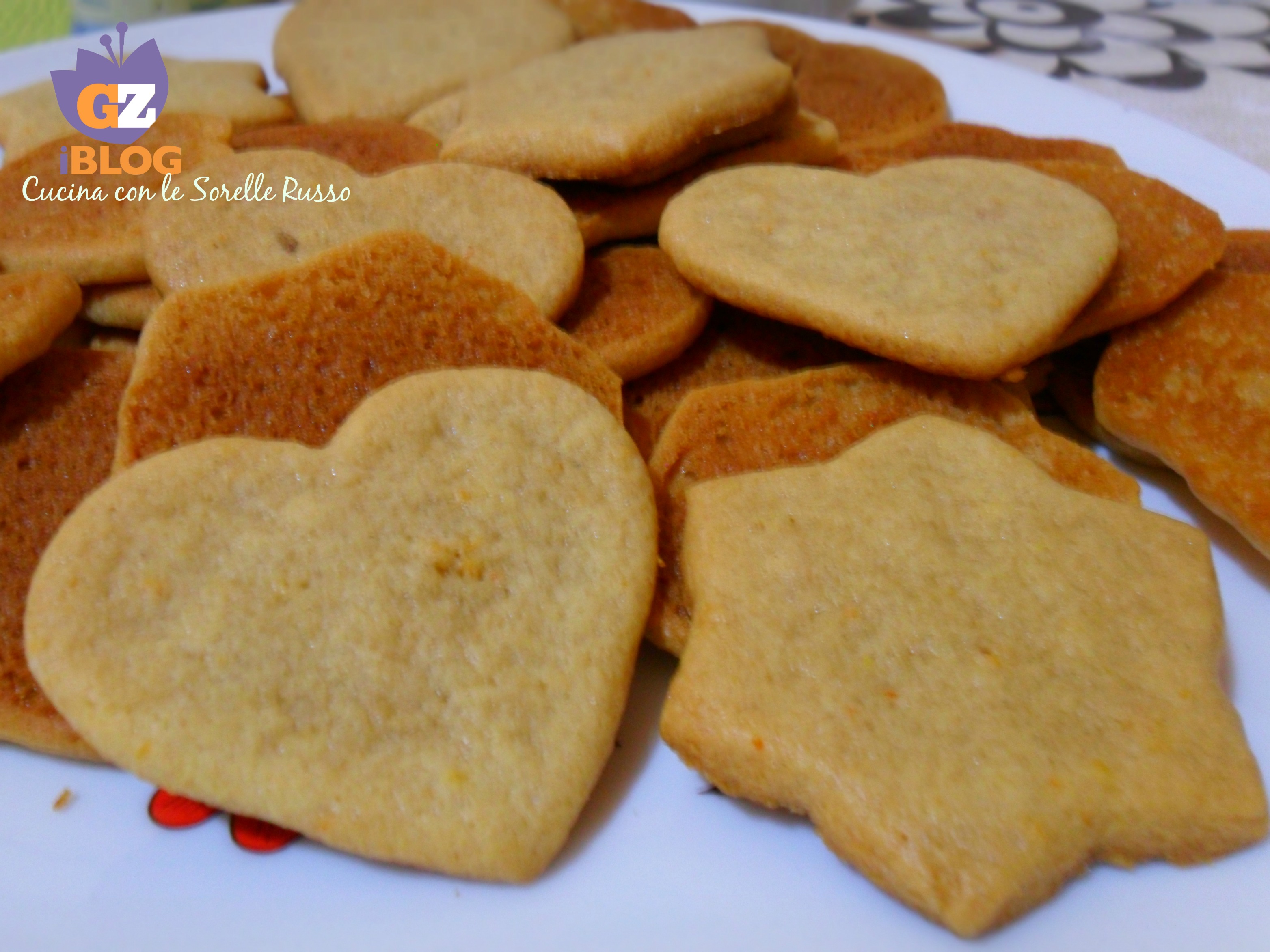 Biscotti allo zenzero e mandarino