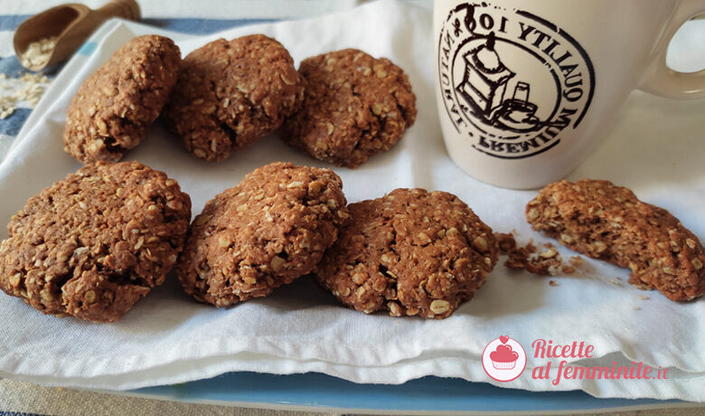 Biscotti anzac vegan
