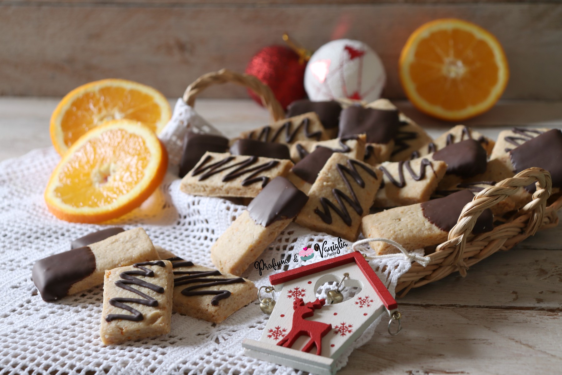 Biscotti arancia e cannella