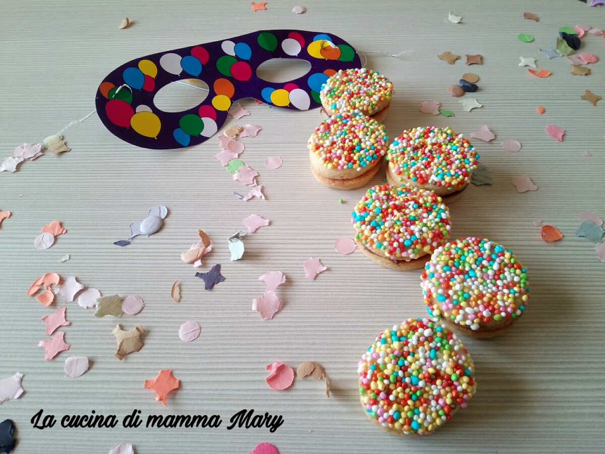 Biscotti Arlecchino di Carnevale