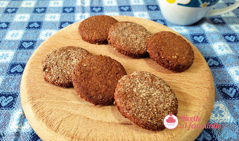 Biscotti avena e cioccolato bimby