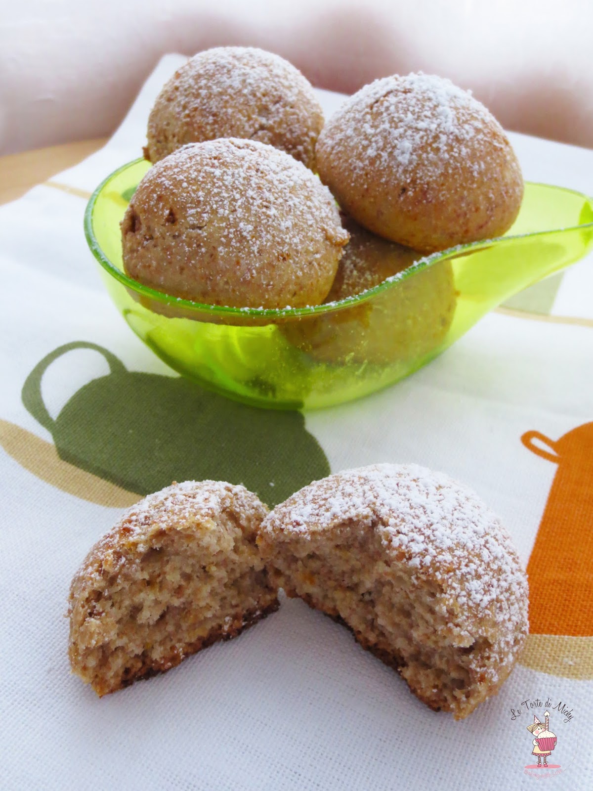Biscotti banana, miele e cannella