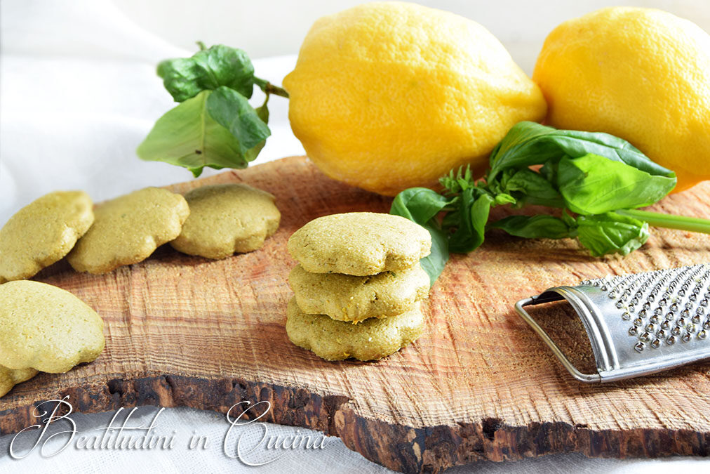 Biscotti basilico e limone seguilestagioni