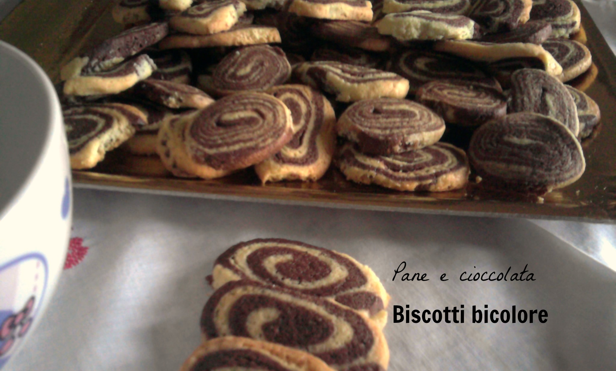 Biscotti bicolore